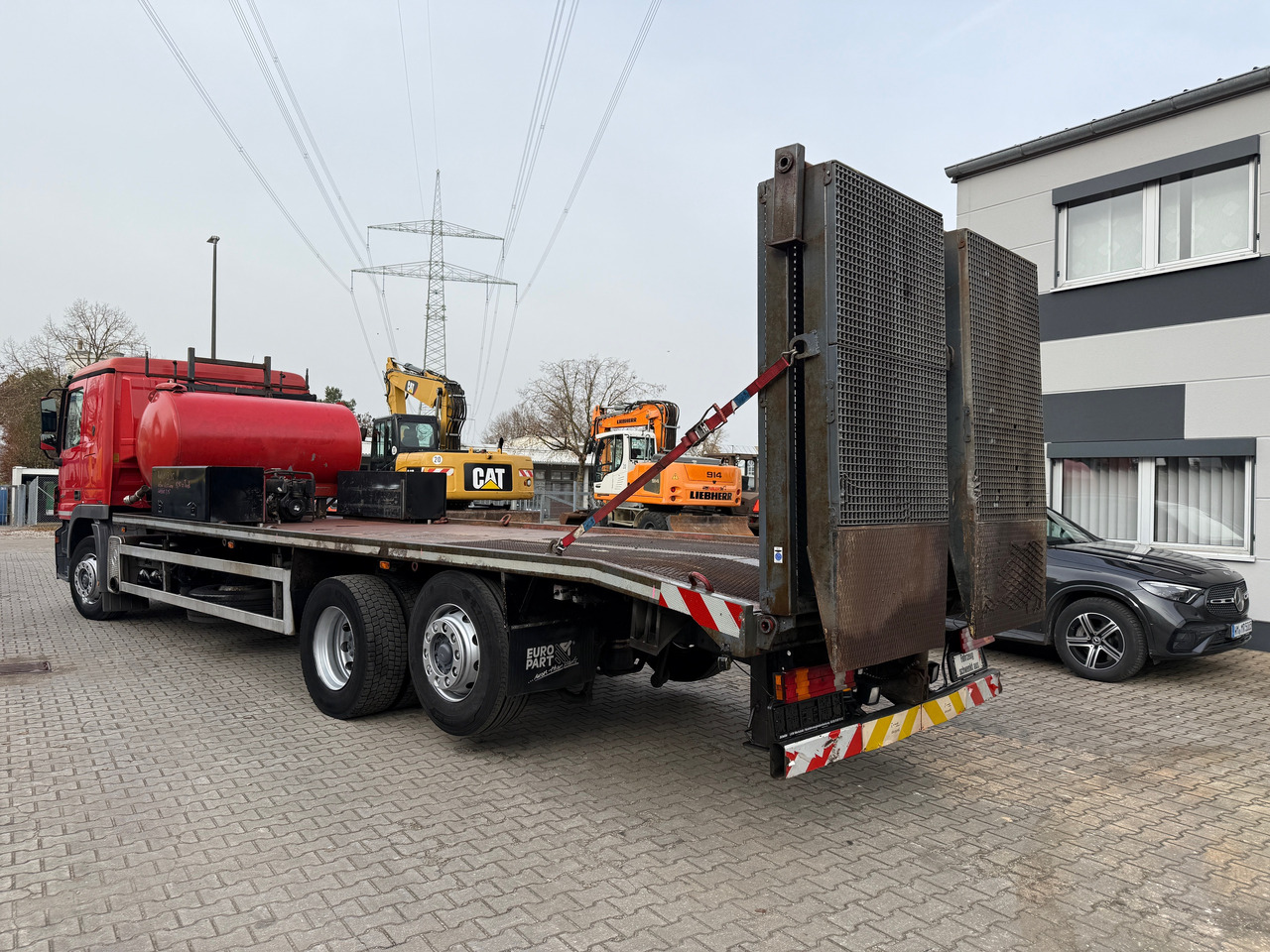Mercedes-Benz 2541 Actros Baumaschinentransporter Klima Retarder - Autotransporter LKW: das Bild 5 Mercedes-Benz 2541 Actros Baumaschinentransporter Klima Retarder - Autotransporter LKW: das Bild 5