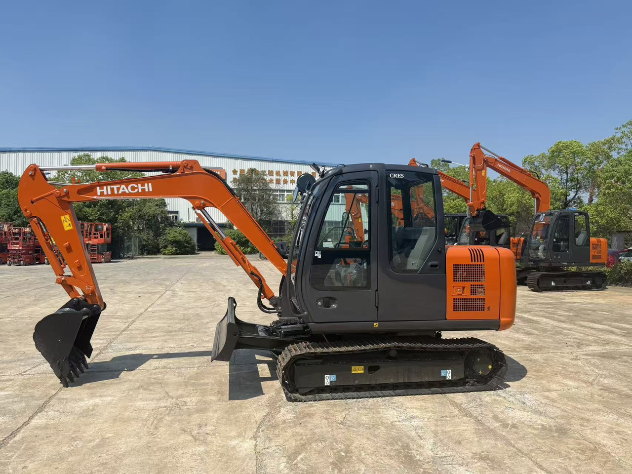 HITACHI ZX60 ZX70 new - Minibagger: das Bild 1 HITACHI ZX60 ZX70 new - Minibagger: das Bild 1