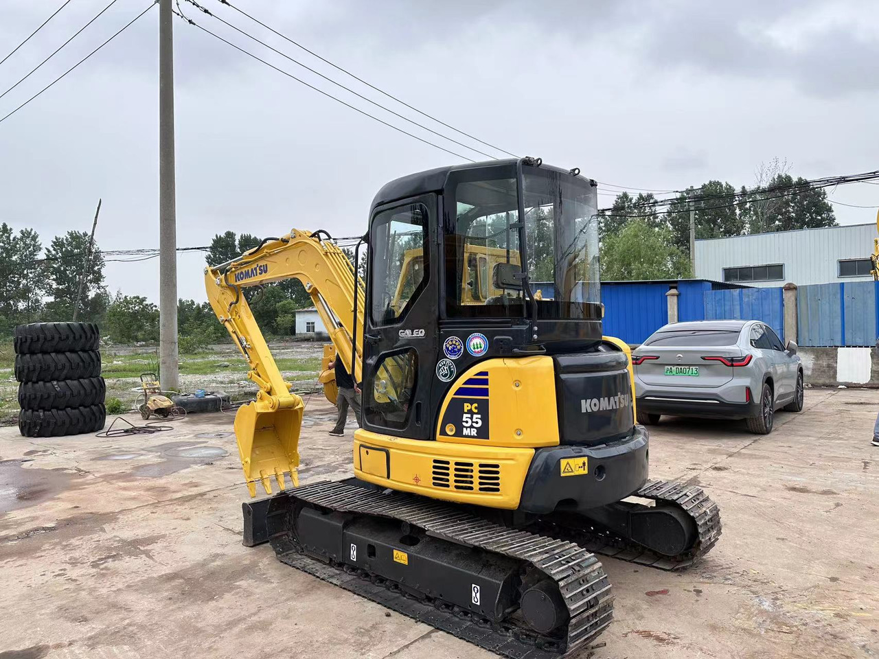 KOMATSU PC55MR - Minibagger: das Bild 5 KOMATSU PC55MR - Minibagger: das Bild 5