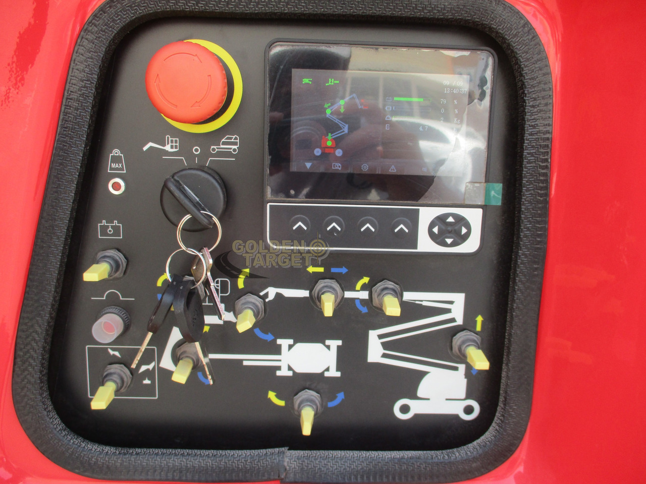 Gelenkarmbühne Hered HA14JE Electric Articulating Boom Lift: das Bild 10