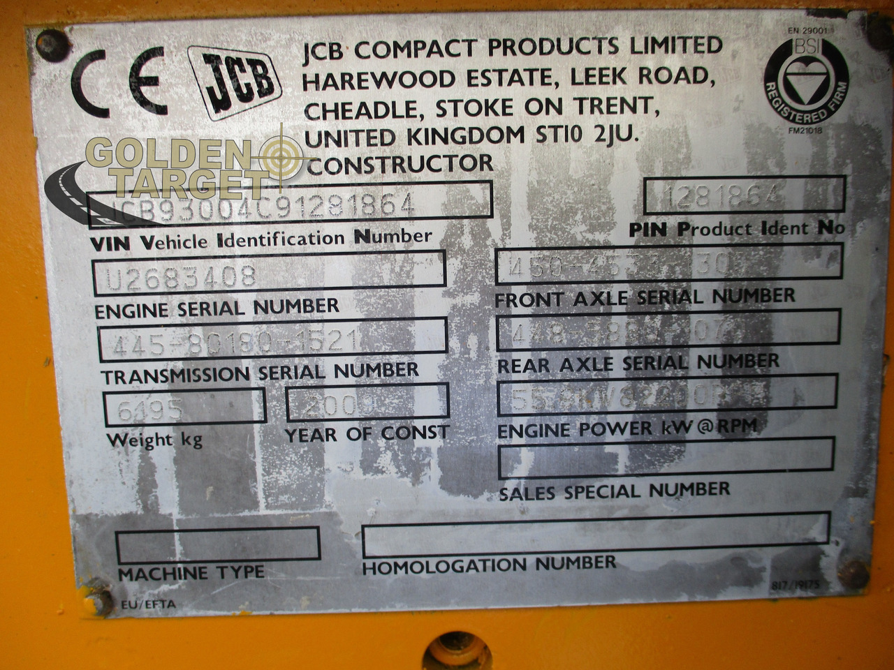 Dieselstapler JCB 930: das Bild 14 Dieselstapler JCB 930: das Bild 14