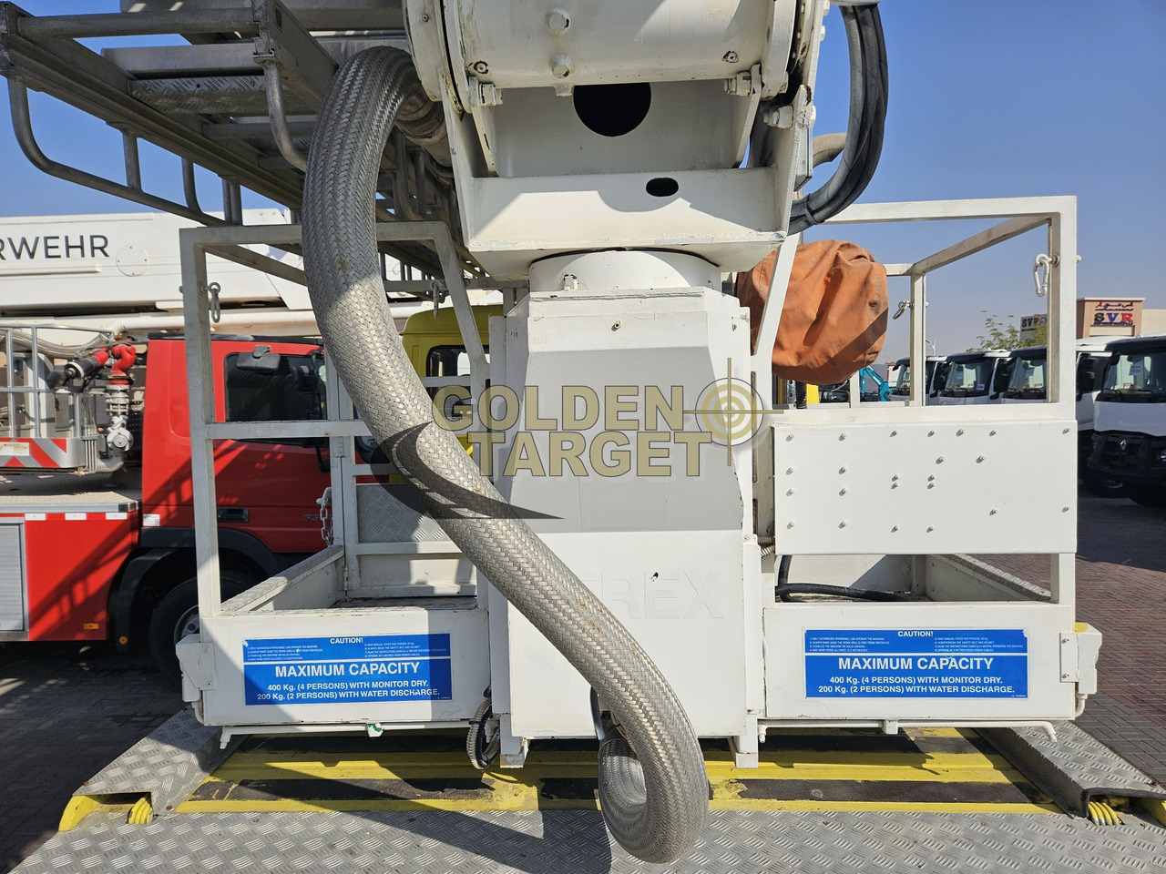 Feuerwehrfahrzeug MERCEDES-BENZ 2638 6×4 MANLIFT TRUCK 1998: das Bild 16 Feuerwehrfahrzeug MERCEDES-BENZ 2638 6×4 MANLIFT TRUCK 1998: das Bild 16