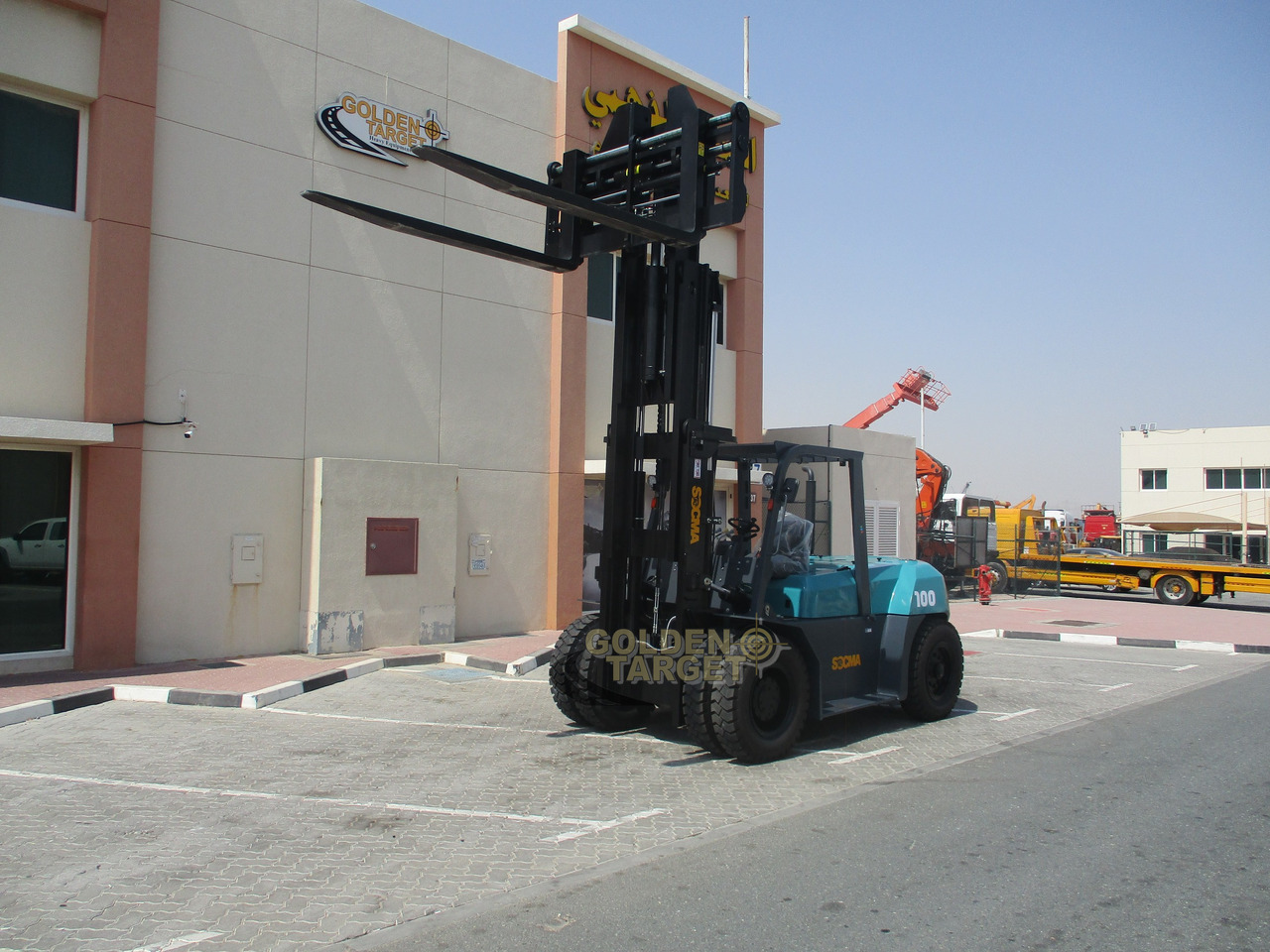 Dieselstapler SOCMA HNF-100 Forklift: das Bild 7