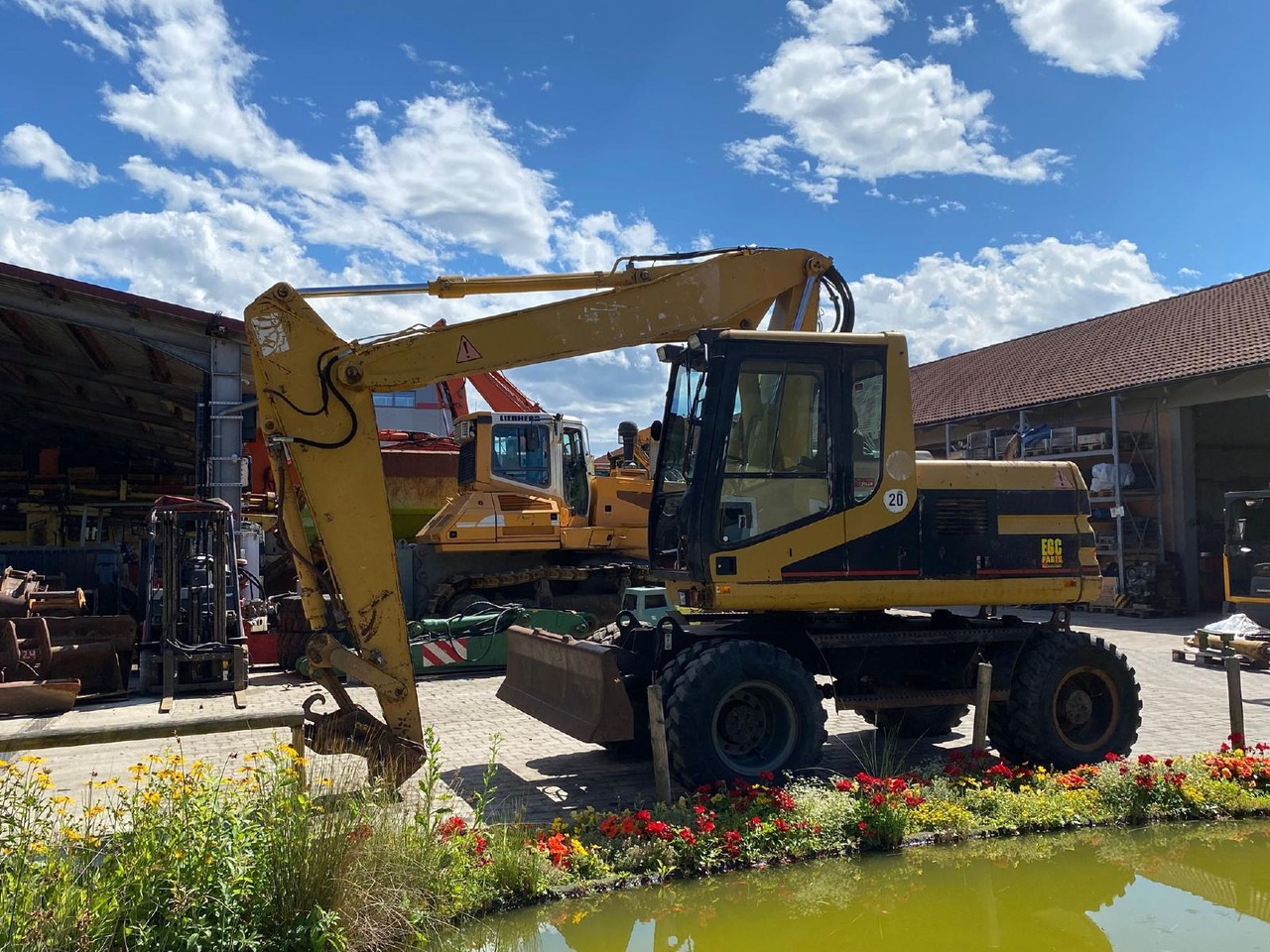 Caterpillar M 312 - Mobilbagger: das Bild 2 Caterpillar M 312 - Mobilbagger: das Bild 2