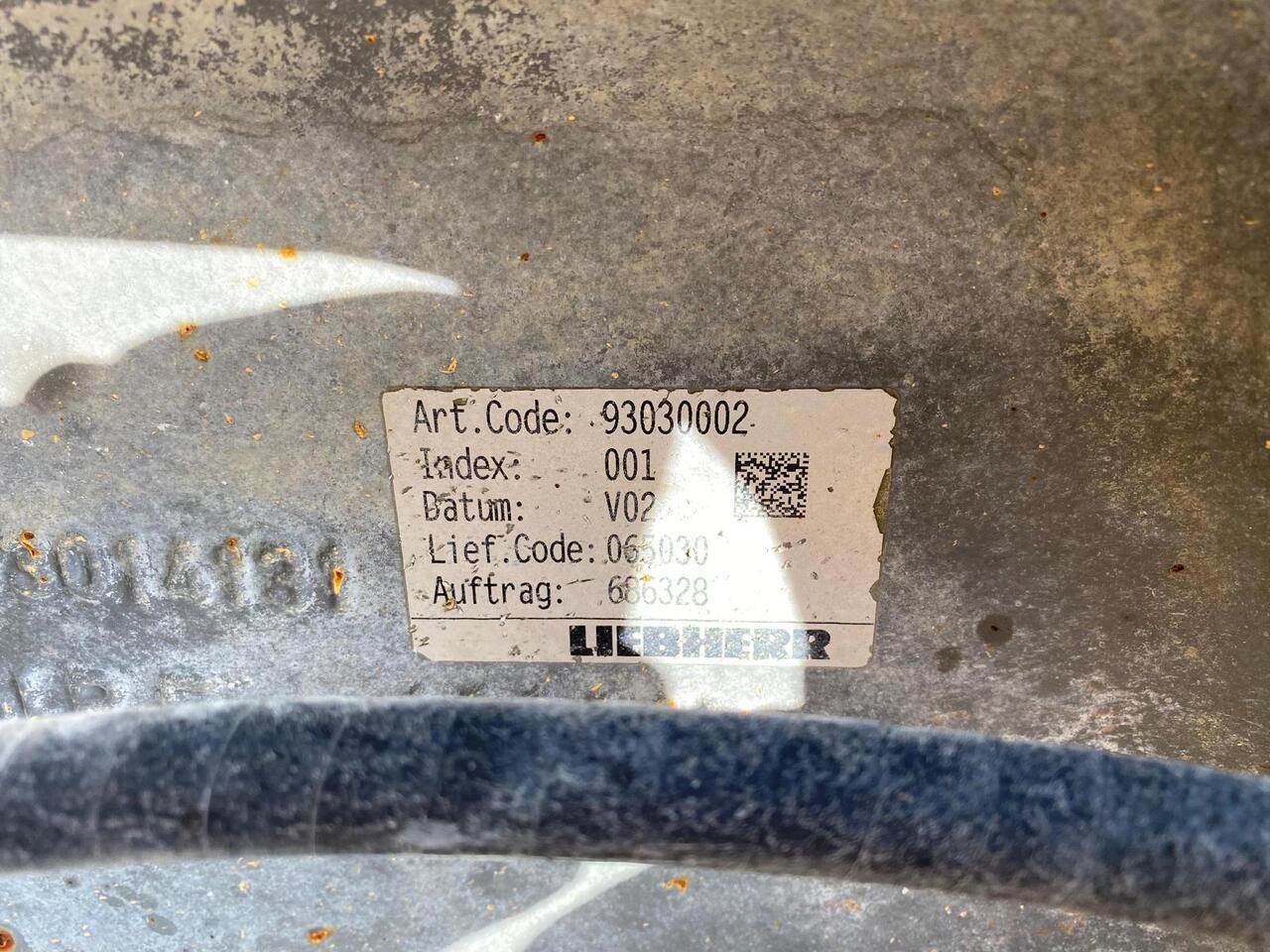 Liebherr L 566 - Ausleger: das Bild 3 Liebherr L 566 - Ausleger: das Bild 3