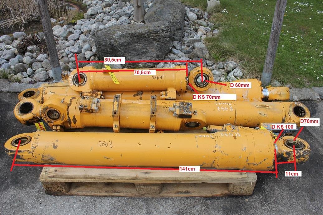 Liebherr R 932 LIT Tunnel - Hydraulikzylinder für Baumaschine: das Bild 1 Liebherr R 932 LIT Tunnel - Hydraulikzylinder für Baumaschine: das Bild 1