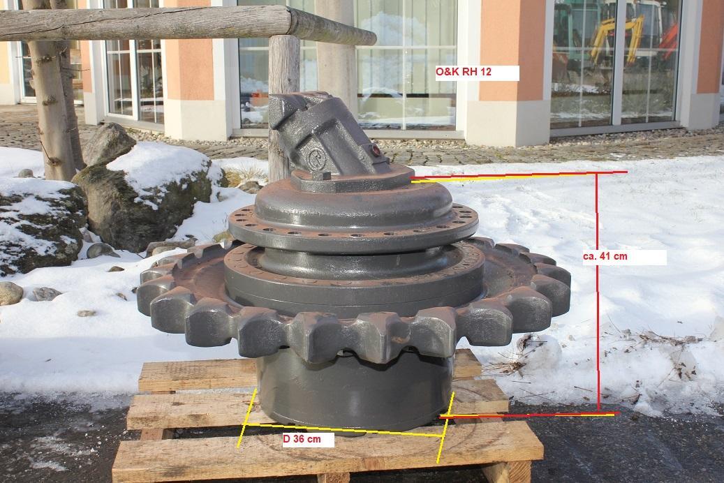 O&K RH 12 - Fahrantrieb für Kettenbagger: das Bild 2 O&K RH 12 - Fahrantrieb für Kettenbagger: das Bild 2