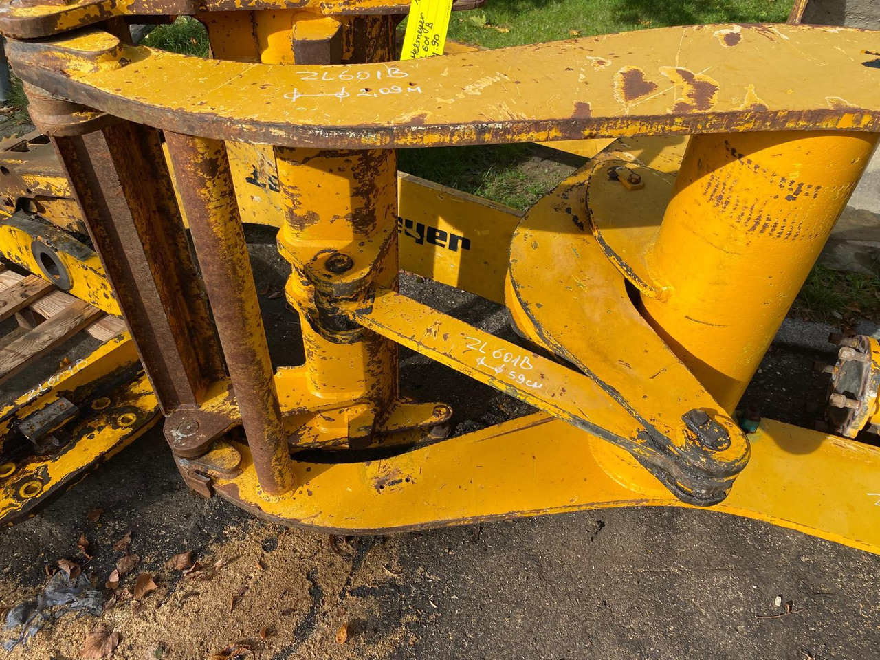 Zettelmeyer ZL 601 B - Ausleger: das Bild 2 Zettelmeyer ZL 601 B - Ausleger: das Bild 2