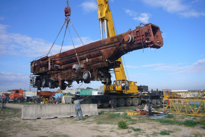 Krupp KMK 8350 for parts - Mobilkran: das Bild 1 Krupp KMK 8350 for parts - Mobilkran: das Bild 1