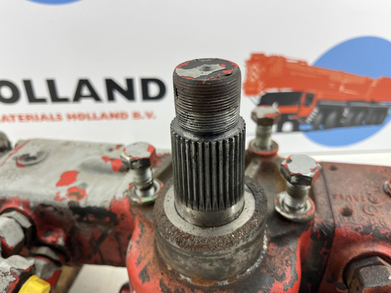 Lenkgetriebe für Mobilkran Liebherr LTM 1070 Steering box: das Bild 7