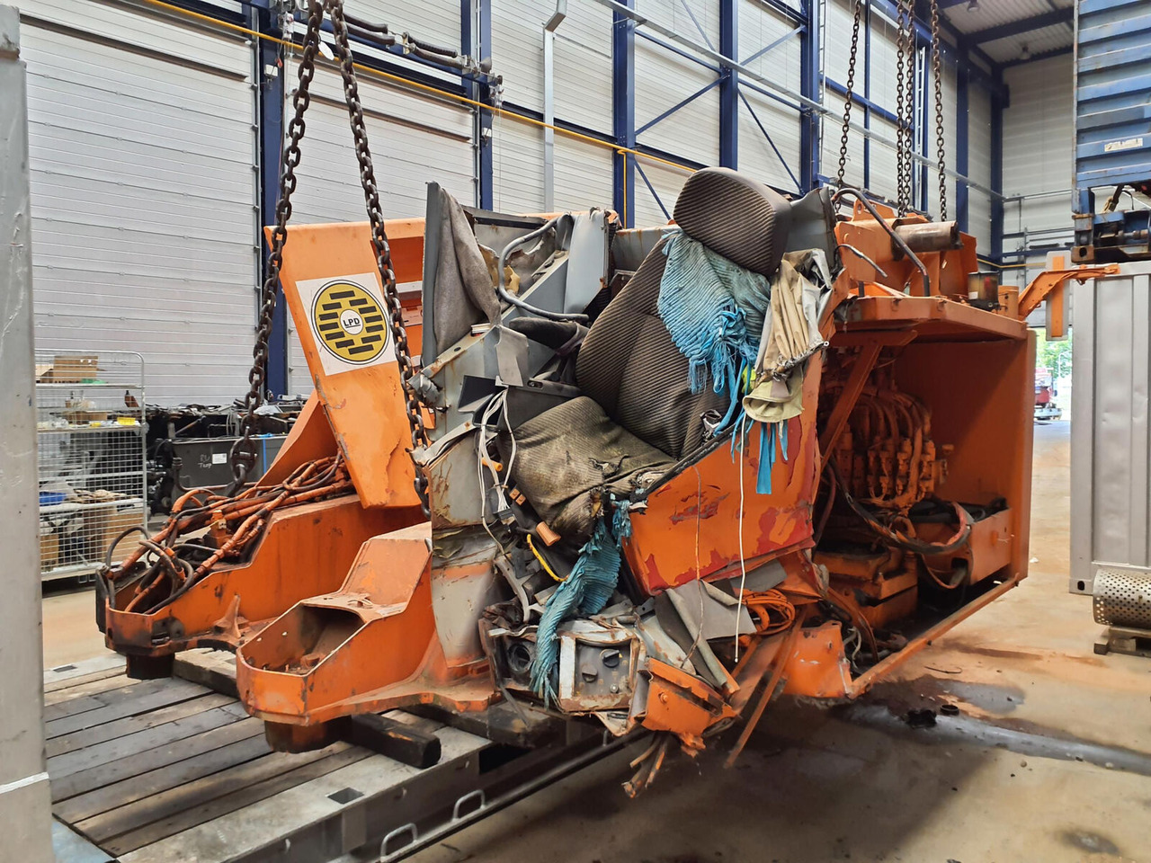 Liebherr LTM 1200/1 Upper frame - Rahmen/ Chassis für Mobilkran: das Bild 1 Liebherr LTM 1200/1 Upper frame - Rahmen/ Chassis für Mobilkran: das Bild 1