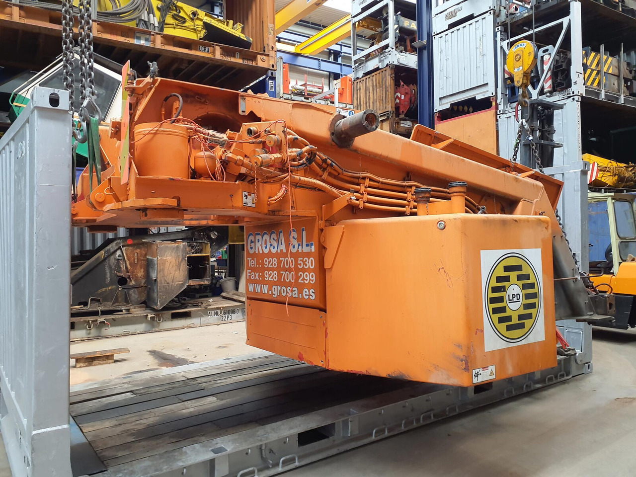 Liebherr LTM 1200/1 Upper frame - Rahmen/ Chassis für Mobilkran: das Bild 4 Liebherr LTM 1200/1 Upper frame - Rahmen/ Chassis für Mobilkran: das Bild 4