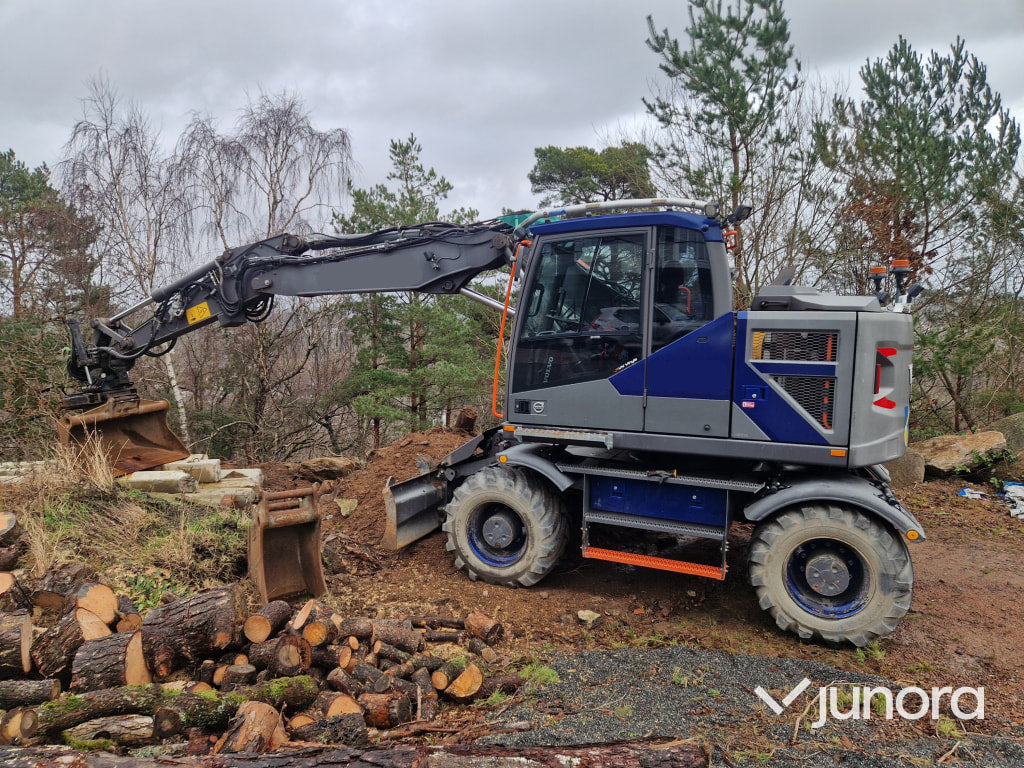 Hjulgrävare – Volvo EWR150E - Mobilbagger: das Bild 1 Hjulgrävare – Volvo EWR150E - Mobilbagger: das Bild 1