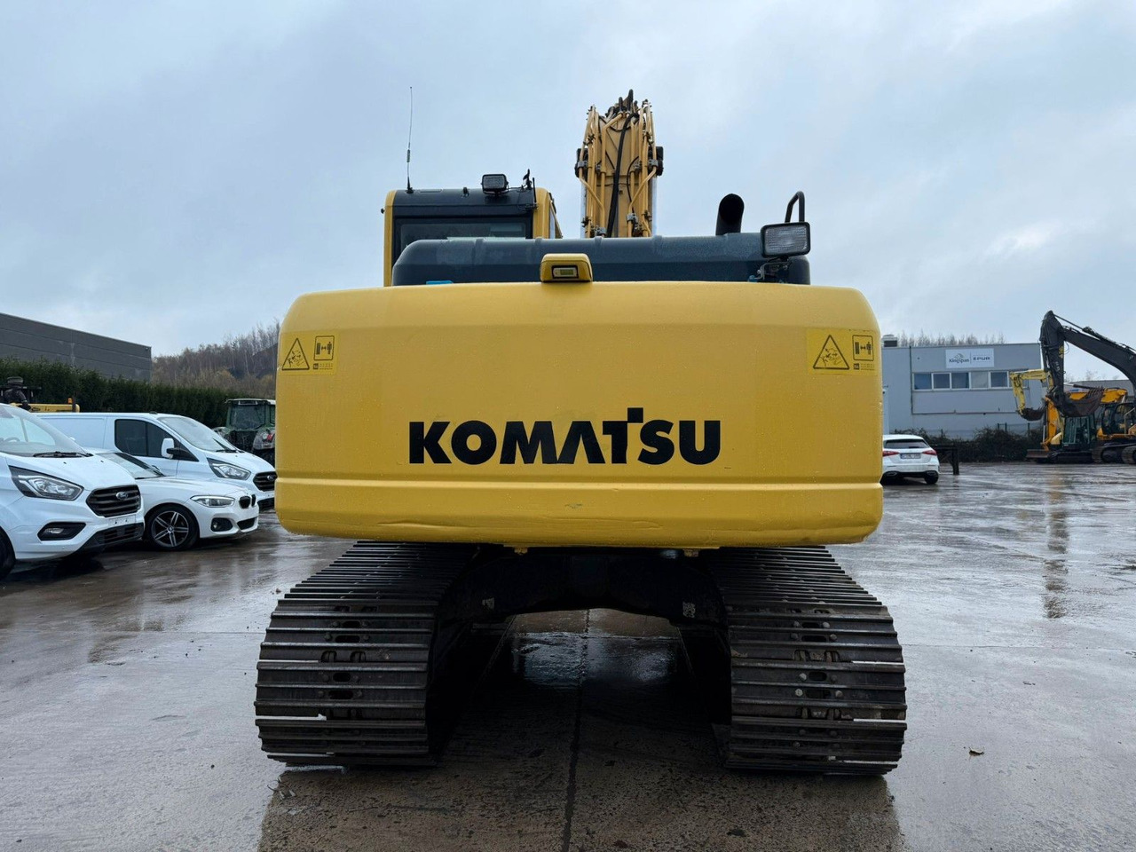 Komatsu PC160LC-8. 2 Löffel. Klima. - Kettenbagger: das Bild 4 Komatsu PC160LC-8. 2 Löffel. Klima. - Kettenbagger: das Bild 4