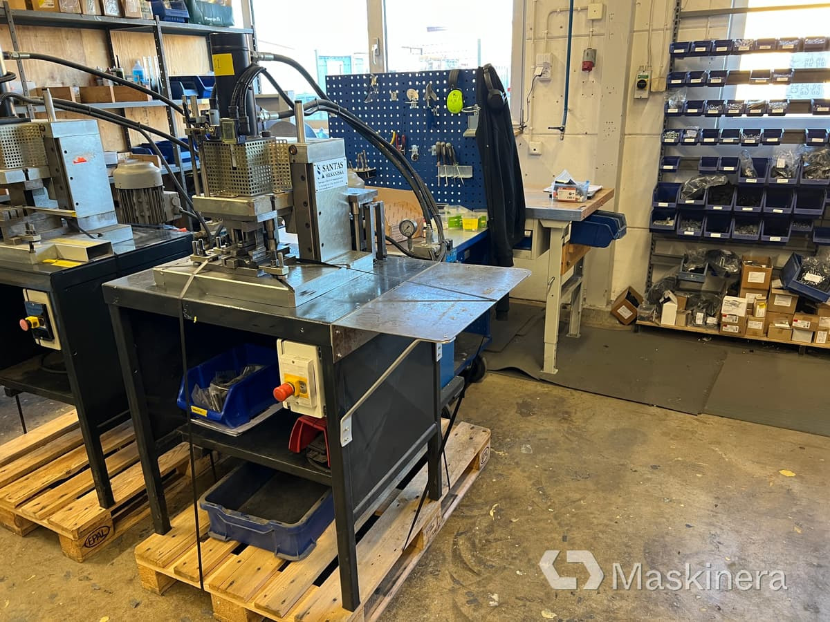 Hydraulisk press Santas Mekaniska DS88 - Abkantpresse: das Bild 2 Hydraulisk press Santas Mekaniska DS88 - Abkantpresse: das Bild 2