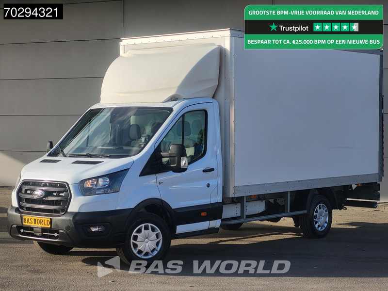 Koffer Transporter Ford Transit Custom 130PK Laadklep Bakwagen Airco Cruise Euro6 Meubelbak Koffer Bakwagen 19m3 Airco Cruise control: das Bild 1