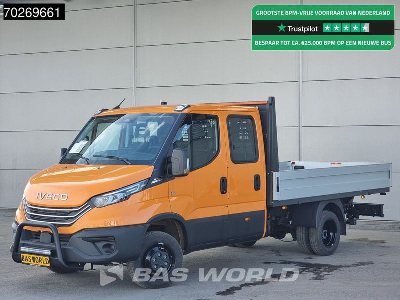 Iveco Daily 35C21 3.0 210PK Black Edition 2025model Dubbel Cabine Open laadbak 3.5t Trekhaak CarPlay ACC LED Pritsche Pickup Airco Dubbel ca - Pritschenwagen: das Bild 1 Iveco Daily 35C21 3.0 210PK Black Edition 2025model Dubbel Cabine Open laadbak 3.5t Trekhaak CarPlay ACC LED Pritsche Pickup Airco Dubbel ca - Pritschenwagen: das Bild 1