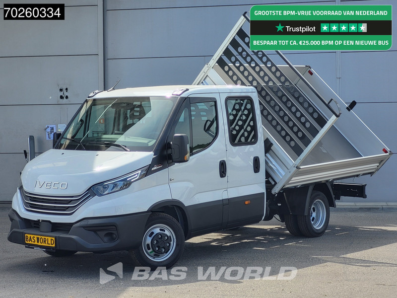Iveco Daily 35C21 3-Zijdige Kipper Dubbel Cabine 210PK 3.0L Dubbellucht 3,5t Trekhaak ACC Airco LED Camera CarPlay Euro6 Tipper Benne Kieper - Kipper Transporter: das Bild 1 Iveco Daily 35C21 3-Zijdige Kipper Dubbel Cabine 210PK 3.0L Dubbellucht 3,5t Trekhaak ACC Airco LED Camera CarPlay Euro6 Tipper Benne Kieper - Kipper Transporter: das Bild 1