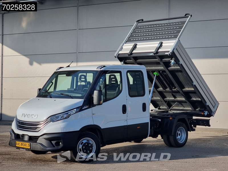 Iveco Daily 35C21 3-Zijdige Kipper Dubbel Cabine 210PK 3.0L Dubbellucht 3,5t Trekhaak ACC Airco LED Camera CarPlay Euro6 Tipper Benne Kieper - Kipper Transporter: das Bild 5 Iveco Daily 35C21 3-Zijdige Kipper Dubbel Cabine 210PK 3.0L Dubbellucht 3,5t Trekhaak ACC Airco LED Camera CarPlay Euro6 Tipper Benne Kieper - Kipper Transporter: das Bild 5