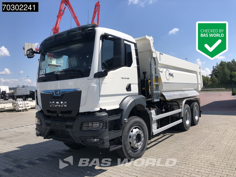 MAN TGS 33.400 6X4 NEW 17m3 KH Kipper Manual Steel suspension Big-Axle EURO 2 - Kipper: das Bild 1 MAN TGS 33.400 6X4 NEW 17m3 KH Kipper Manual Steel suspension Big-Axle EURO 2 - Kipper: das Bild 1