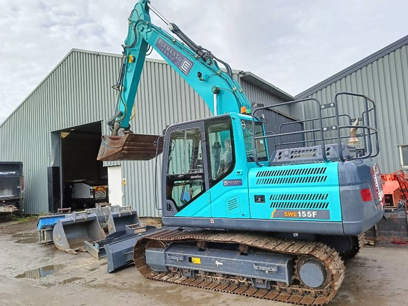 Sunward SWE 155 F + tilt rotator engcon oilquick - Kettenbagger: das Bild 2 Sunward SWE 155 F + tilt rotator engcon oilquick - Kettenbagger: das Bild 2