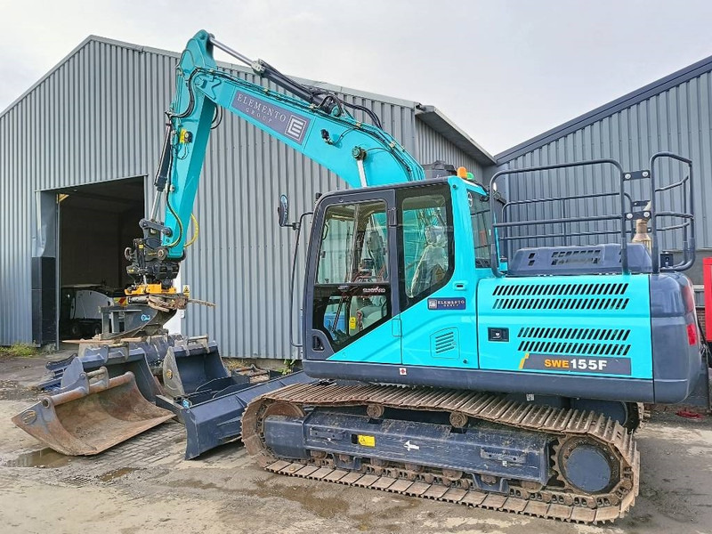 Sunward SWE 155 F + tilt rotator engcon oilquick - Kettenbagger: das Bild 4 Sunward SWE 155 F + tilt rotator engcon oilquick - Kettenbagger: das Bild 4