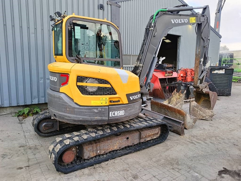 Volvo ECR 58 D rups graafmachine tracked excavator bagge - Minibagger: das Bild 5 Volvo ECR 58 D rups graafmachine tracked excavator bagge - Minibagger: das Bild 5