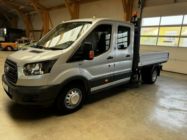 FORD Transit FT 350L Doka TdCI hydr. Fassi Kran... - Pritschenwagen, Transporter mit Doppelkabine: das Bild 2 FORD Transit FT 350L Doka TdCI hydr. Fassi Kran... - Pritschenwagen, Transporter mit Doppelkabine: das Bild 2