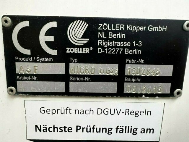 Müllwagen MERCEDES-BENZ Sprinter 516 CDI Müllwagen Papierkorbsammelfzg....: das Bild 7 Müllwagen MERCEDES-BENZ Sprinter 516 CDI Müllwagen Papierkorbsammelfzg....: das Bild 7