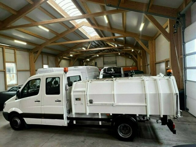 Müllwagen MERCEDES-BENZ Sprinter 516 CDI Müllwagen Papierkorbsammelfzg....: das Bild 26 Müllwagen MERCEDES-BENZ Sprinter 516 CDI Müllwagen Papierkorbsammelfzg....: das Bild 26