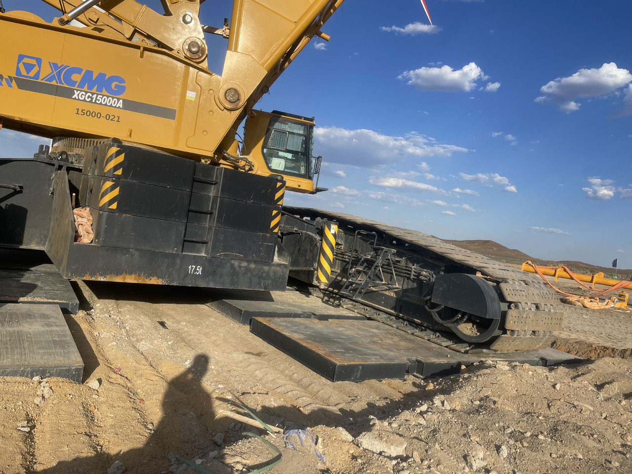 XCMG Official Heavy Duty Used Hydraulic Crane 1000 Ton XGC15000A Lattice Boom Tracked Crane Price - Raupenkran: das Bild 5 XCMG Official Heavy Duty Used Hydraulic Crane 1000 Ton XGC15000A Lattice Boom Tracked Crane Price - Raupenkran: das Bild 5