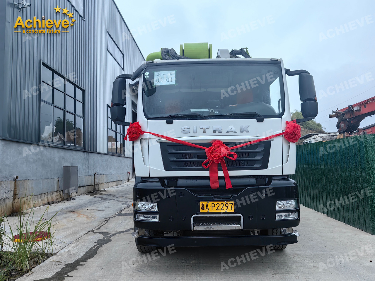 Zoomlion Zoomlion 70M 70X-6RZ Concrete pump truck ACTROS 4141 【ACHIEVE】TOP CONDITION!!! - Betonpumpe: das Bild 3 Zoomlion Zoomlion 70M 70X-6RZ Concrete pump truck ACTROS 4141 【ACHIEVE】TOP CONDITION!!! - Betonpumpe: das Bild 3