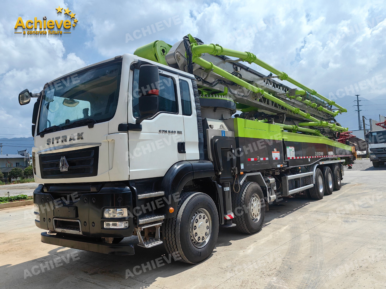 Zoomlion Zoomlion 70M 70X-6RZ Concrete pump truck ACTROS 4141 【ACHIEVE】TOP CONDITION!!! - Betonpumpe: das Bild 2 Zoomlion Zoomlion 70M 70X-6RZ Concrete pump truck ACTROS 4141 【ACHIEVE】TOP CONDITION!!! - Betonpumpe: das Bild 2
