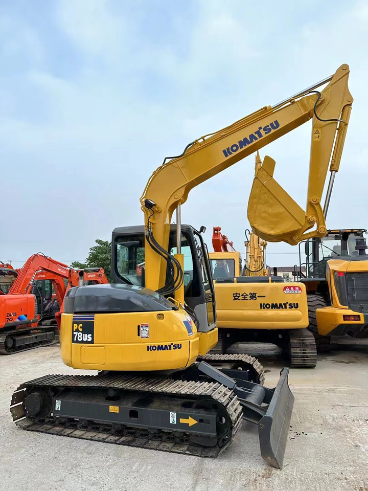 Komatsu PC78US Mini Excavator Good Price on Sale - Kettenbagger: das Bild 4 Komatsu PC78US Mini Excavator Good Price on Sale - Kettenbagger: das Bild 4