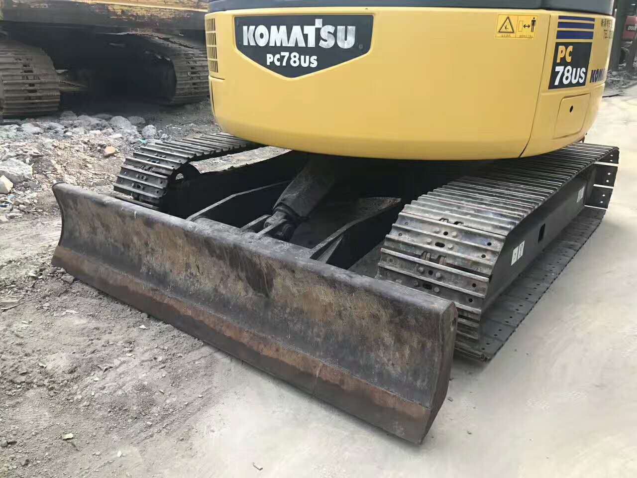 Komatsu Small Excavator PC78US Zero-tail Excavator Made in Japan - Kettenbagger: das Bild 5 Komatsu Small Excavator PC78US Zero-tail Excavator Made in Japan - Kettenbagger: das Bild 5