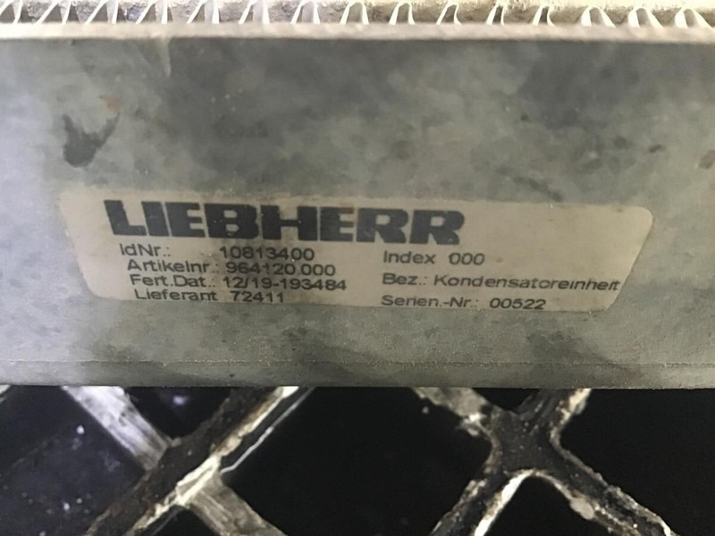 Liebherr Capacitor Unit - Klimaanlage Ersatzteil: das Bild 2 Liebherr Capacitor Unit - Klimaanlage Ersatzteil: das Bild 2