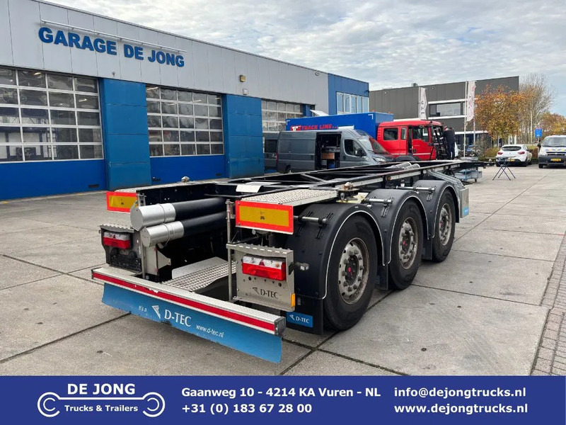 D-Tec CC-20-3-T / 20 FT ADR Tank Chassis / SAF Disc - Container/ Wechselfahrgestell Auflieger: das Bild 1 D-Tec CC-20-3-T / 20 FT ADR Tank Chassis / SAF Disc - Container/ Wechselfahrgestell Auflieger: das Bild 1
