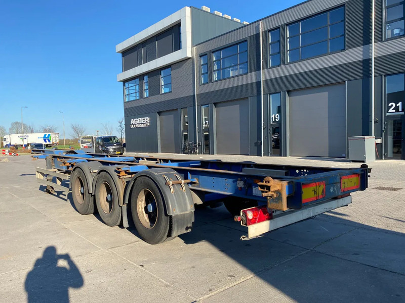 TURBO'S HOET 40 FT / BPW + Disc / 1x Lift Axle / 4690 KG! - Container/ Wechselfahrgestell Auflieger: das Bild 3 TURBO'S HOET 40 FT / BPW + Disc / 1x Lift Axle / 4690 KG! - Container/ Wechselfahrgestell Auflieger: das Bild 3