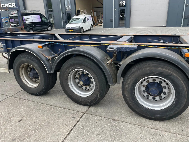 Container/ Wechselfahrgestell Auflieger Van Hool 20 FT Tipping chassis / kiepchassis: das Bild 9 Container/ Wechselfahrgestell Auflieger Van Hool 20 FT Tipping chassis / kiepchassis: das Bild 9