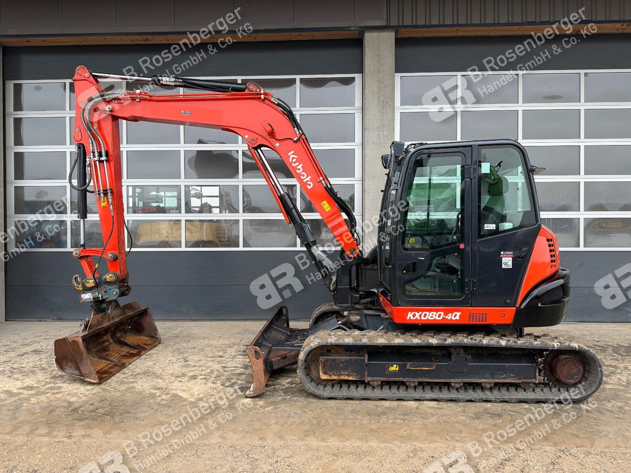 Kubota KX080-4 Minibagger / BJ2019 / nur 2545h /Klima - Minibagger: das Bild 2 Kubota KX080-4 Minibagger / BJ2019 / nur 2545h /Klima - Minibagger: das Bild 2