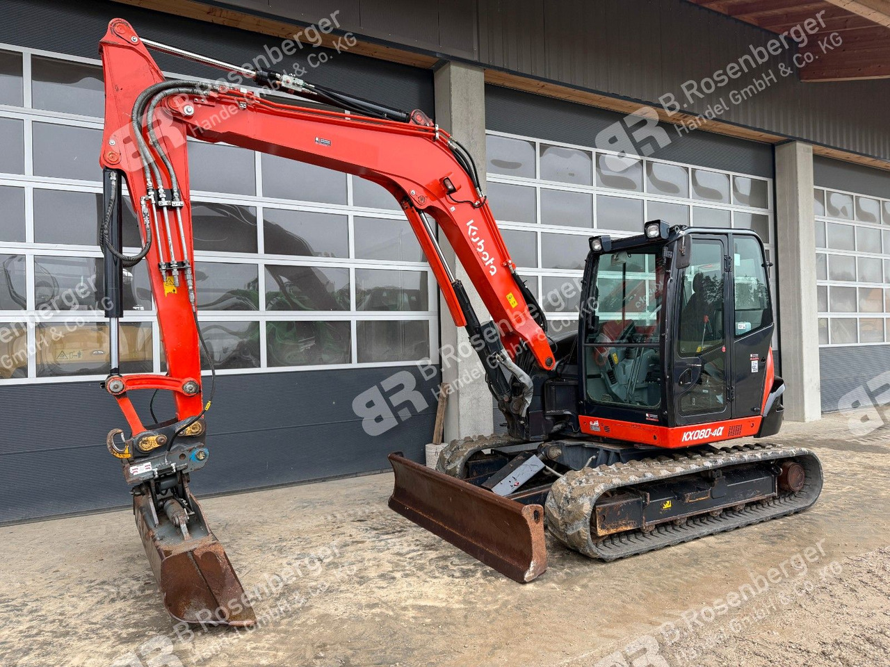 Kubota KX080-4 Minibagger / BJ2019 / nur 2545h /Klima - Minibagger: das Bild 1 Kubota KX080-4 Minibagger / BJ2019 / nur 2545h /Klima - Minibagger: das Bild 1