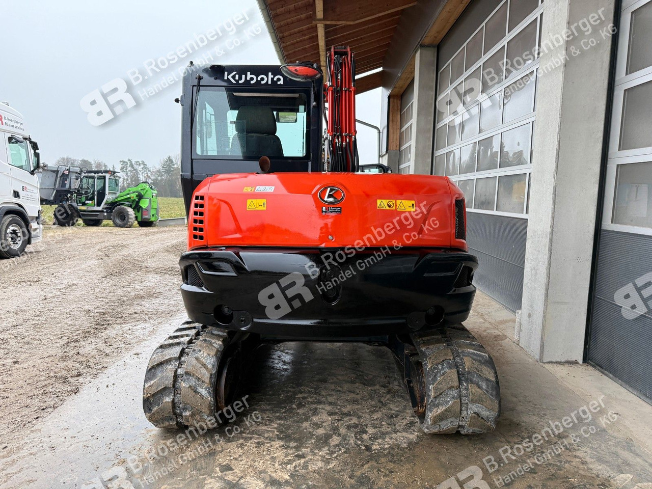 Kubota KX080-4 Minibagger / BJ2019 / nur 2545h /Klima - Minibagger: das Bild 4 Kubota KX080-4 Minibagger / BJ2019 / nur 2545h /Klima - Minibagger: das Bild 4