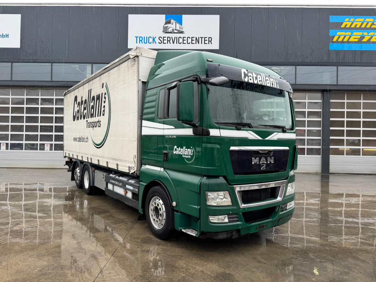 MAN TGX 26.480 6x2 - Plane LKW: das Bild 3 MAN TGX 26.480 6x2 - Plane LKW: das Bild 3