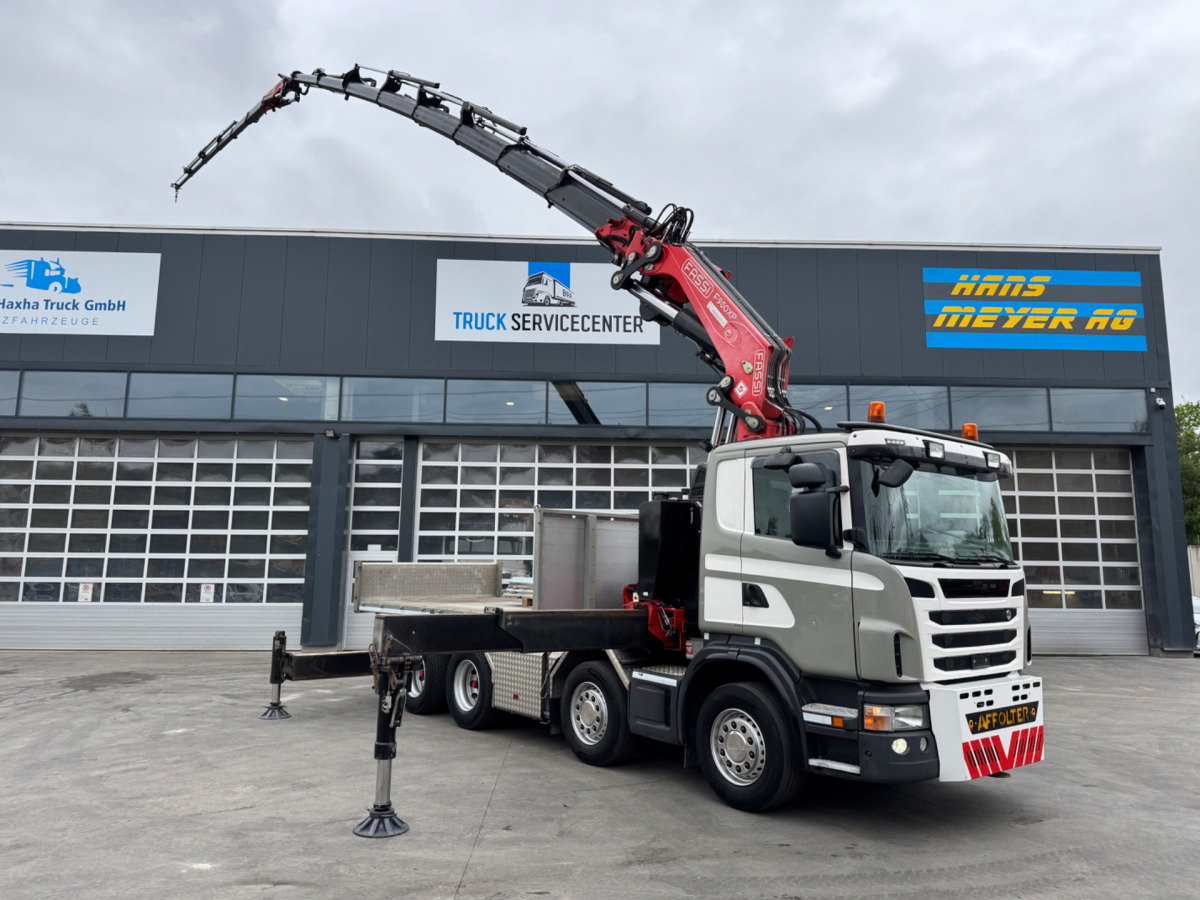 SCANIA G480 8x4 SZM/Pritsche Fassi 950 - Autokran: das Bild 3 SCANIA G480 8x4 SZM/Pritsche Fassi 950 - Autokran: das Bild 3