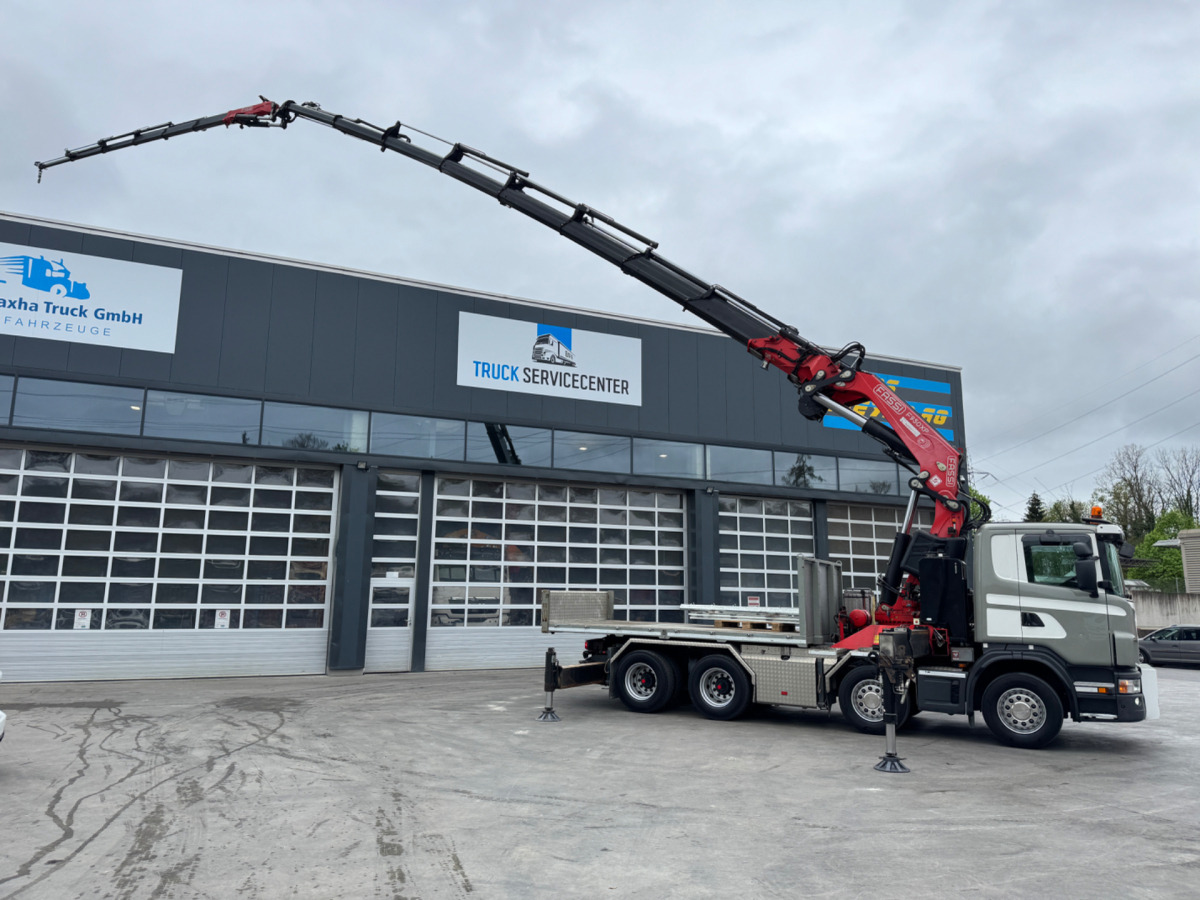 SCANIA G480 8x4 SZM/Pritsche Fassi 950 - Autokran: das Bild 4 SCANIA G480 8x4 SZM/Pritsche Fassi 950 - Autokran: das Bild 4