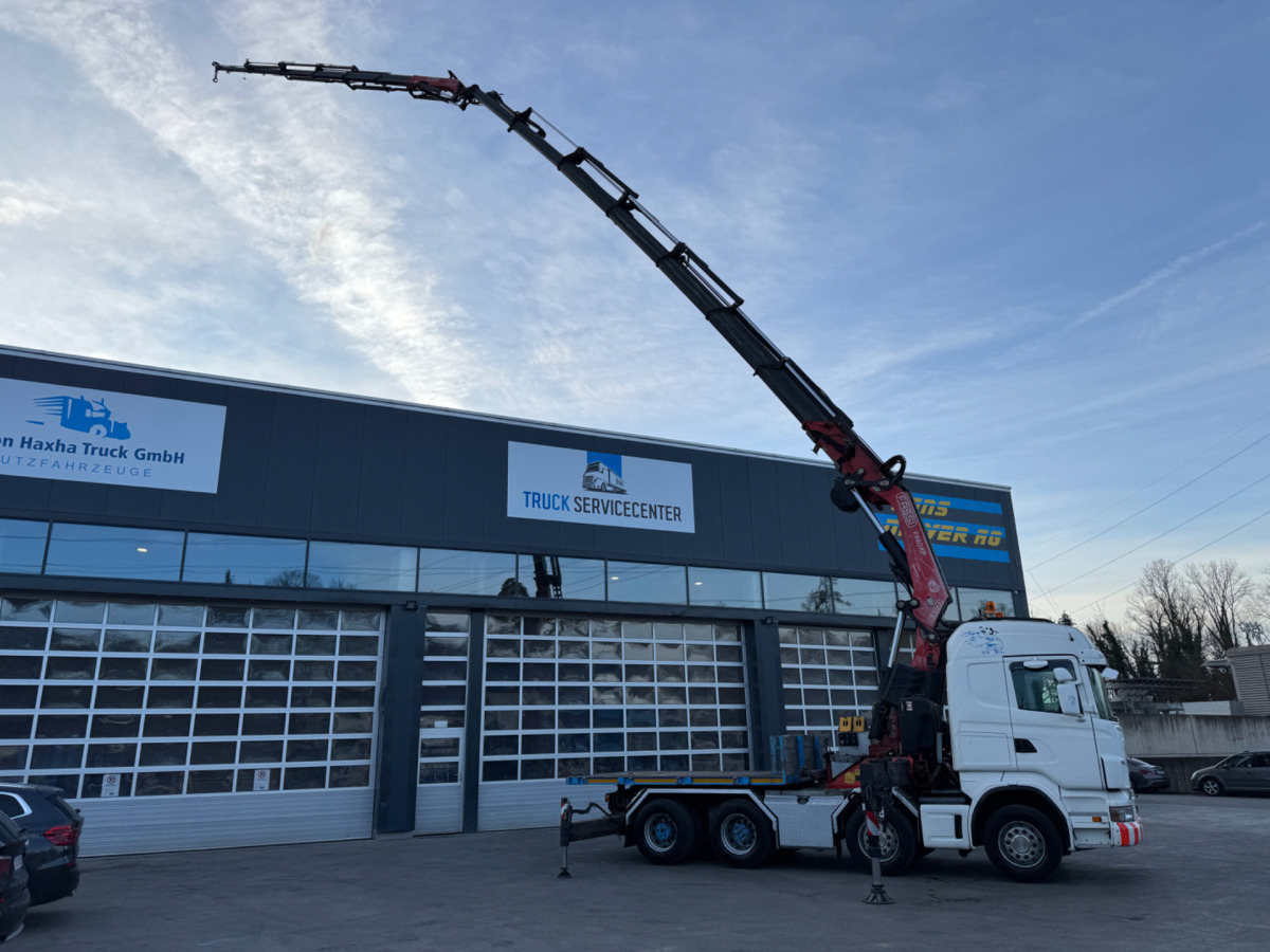 SCANIA R480 8x4 Fassi 660 SZM/Pritsche - Autokran: das Bild 3 SCANIA R480 8x4 Fassi 660 SZM/Pritsche - Autokran: das Bild 3