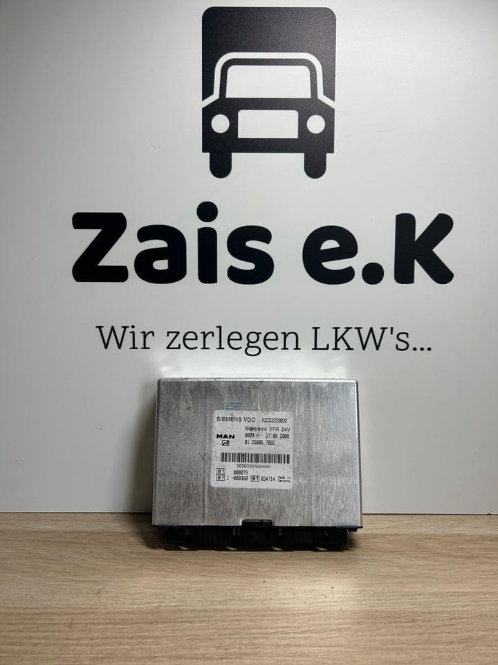 MAN Elektronik FFR SIEMENS VDO Steuergerät 81.25805.7082 - Steuergerät für LKW: das Bild 1 MAN Elektronik FFR SIEMENS VDO Steuergerät 81.25805.7082 - Steuergerät für LKW: das Bild 1