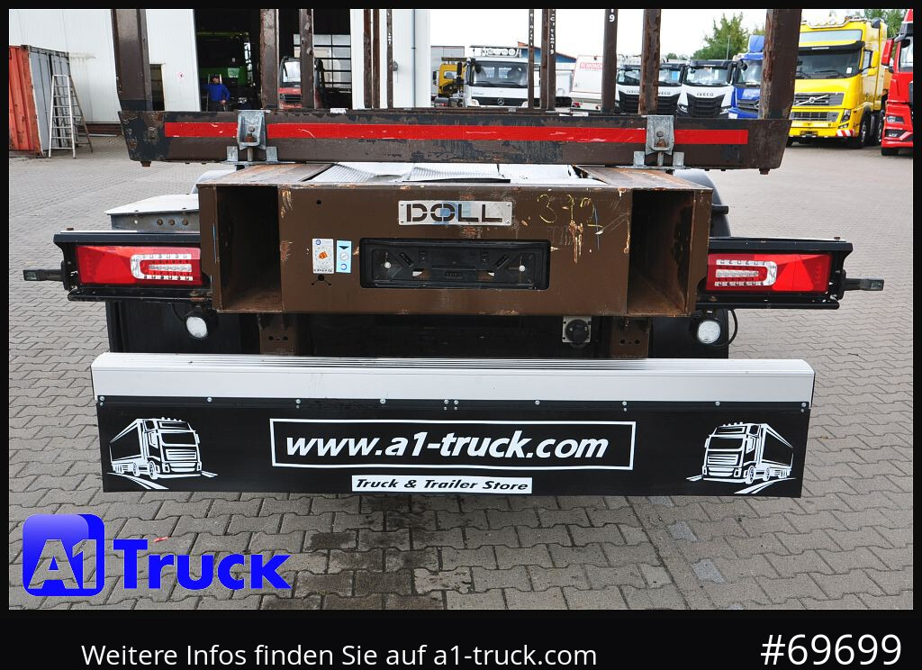 DOLL H3L-14XL Holz Tele, Lenkachse 275 tkm. - Holzauflieger: das Bild 5 DOLL H3L-14XL Holz Tele, Lenkachse 275 tkm. - Holzauflieger: das Bild 5