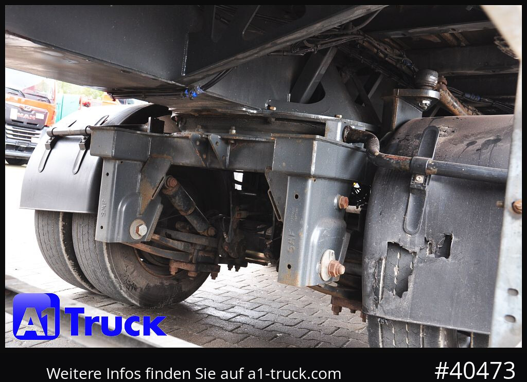 FAYMONVILLE F-S43-1AAF Telemax,3 zwangs gelenkt, Lenkachse - Pritschenauflieger/ Plattformauflieger: das Bild 2 FAYMONVILLE F-S43-1AAF Telemax,3 zwangs gelenkt, Lenkachse - Pritschenauflieger/ Plattformauflieger: das Bild 2