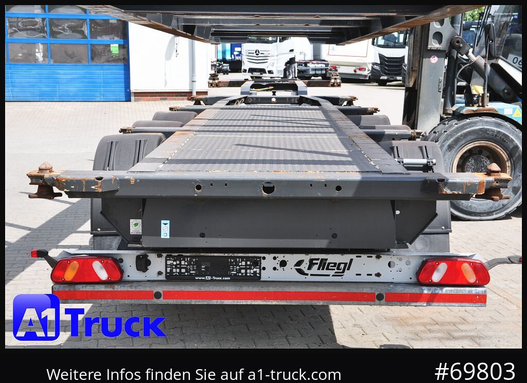 FLIEGL SDS01, Langholz, Containeraufbau, Liftachse, - Holzauflieger: das Bild 2 FLIEGL SDS01, Langholz, Containeraufbau, Liftachse, - Holzauflieger: das Bild 2